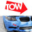 2 Red Tow Arrow Pointer Stickers Die Cut Vinyl Decals For Car Tow Hook Hole Bar