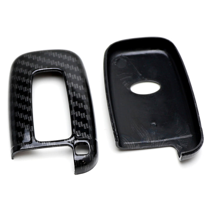 Black Carbon Fiber Pattern Smart Key Holder For Hyundai Veloster Kia Optima K5….