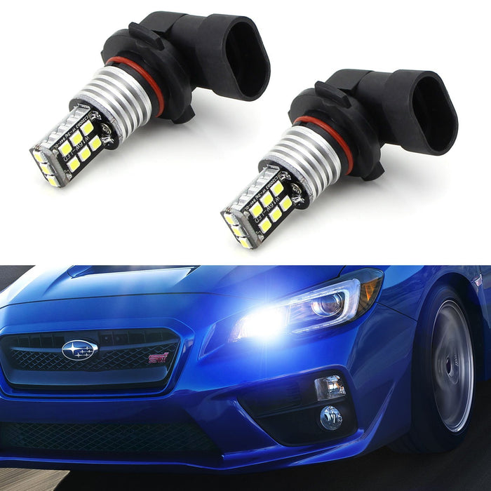 15-SMD LED 9005 High Beam Daytime Running Light Kit For Subaru Impreza