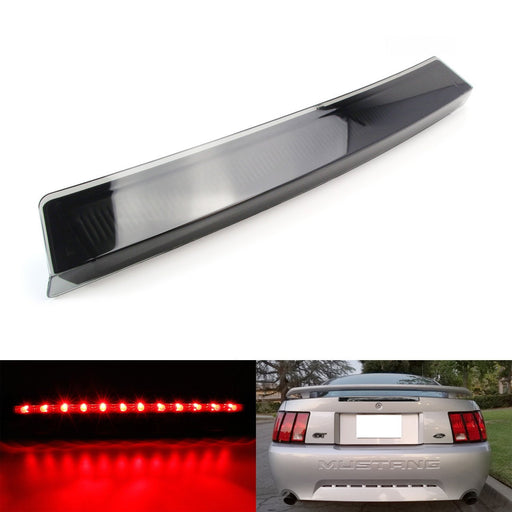 Smoked Lens Super Bright 12-LED Third 3rd Brake Light For 1999-2004 Ford Mustang