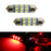 9-SMD-1210 1.25" 31mm, 1.5" 36mm or 1.72" 42mm Festoon Dome LED Bulbs-iJDMTOY