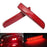 Red Lens LED Bumper Reflectors For Mitsubishi Lancer Evo Taillight Brake Lights