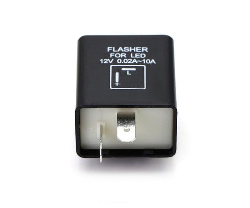 2-Pin Electronic LED Flasher Relay Fix For Turn Signal Light Fast Hyper Flash