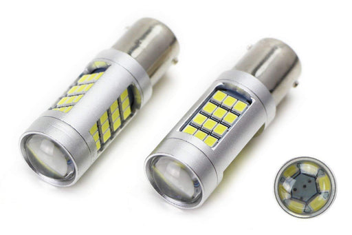 42-SMD Error Free 1156 7506 LED Bulbs For 11-17 VW Jetta Daytime Running Lights