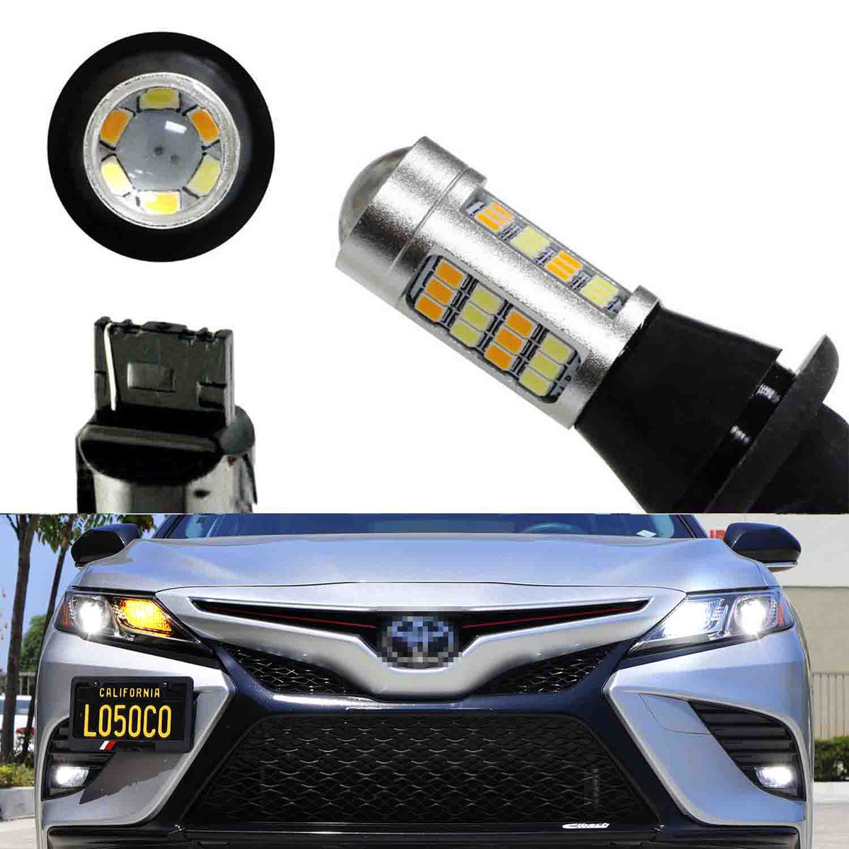 LED Daytime Lights/Turn Signal Kit For 18-up Toyota Camry L LE SE Hybr —  iJDMTOY.com