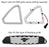 Add-On White LED Front Grille Mount Accent Daytime Lights For 15-17 Ford Mustang