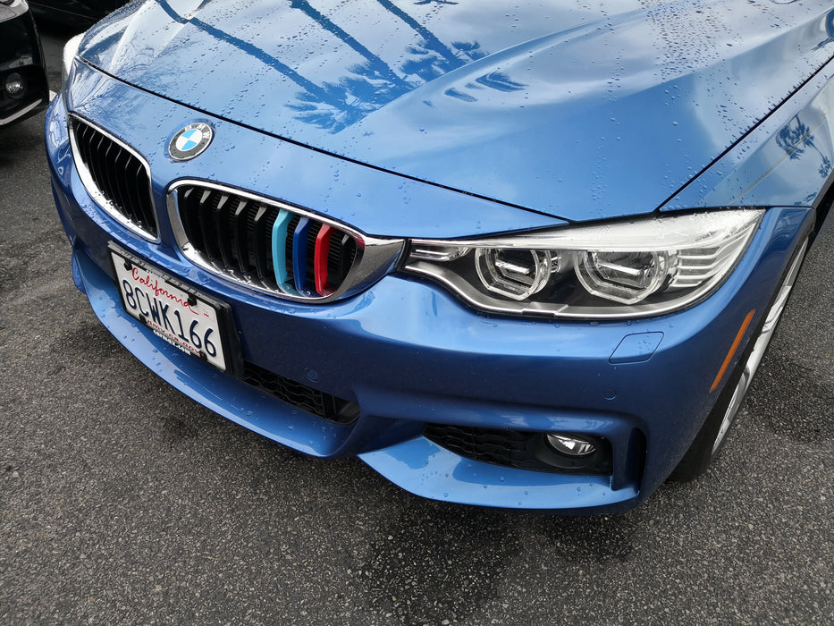 Exact Fit ///M-Colored Grille Insert Trims For 2014-up BMW F32 F33 F36 4 Series