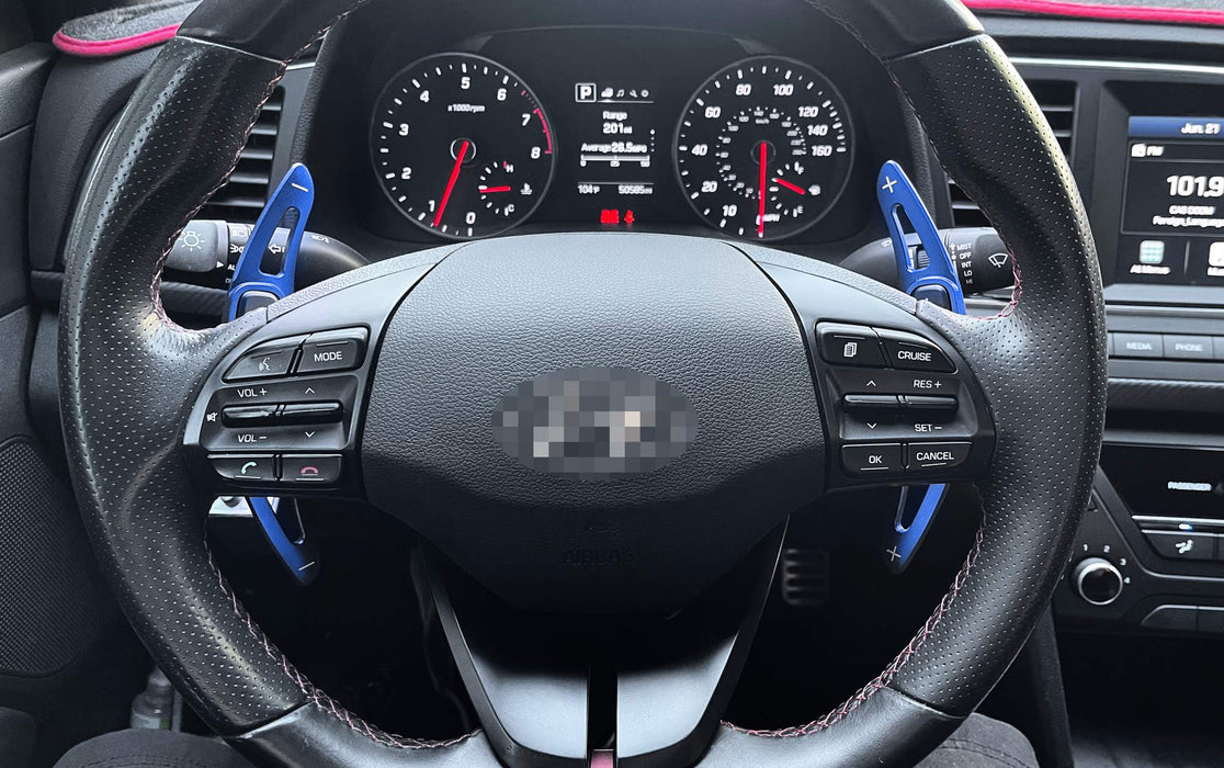 YTC Brand Real Carbon Fiber Paddle Shifter Extension Kit For Hyundai K