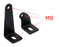 2-Pack Universal Side Mounting Brackets For Straight or Curved LED Light Bar