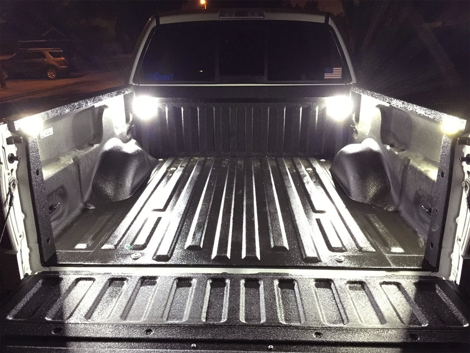 Universal LED Circle Under Hood, Truck Bed, Cargo Area Illumination Lighting Kit
