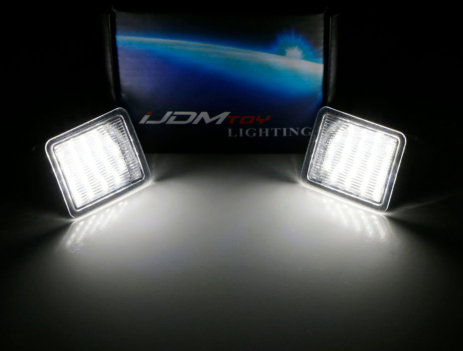 12v 450LM Car Auto LED White Side Mirror Puddle Li... - Grandado 12v 450LM Car Auto LED White Side Mirror Puddle Li... - Grandado