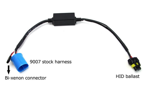 Easy Relay Harness For 9007 9004 Hi/Lo Bi-Xenon Headlight Kit Xenon Bulbs Wiring