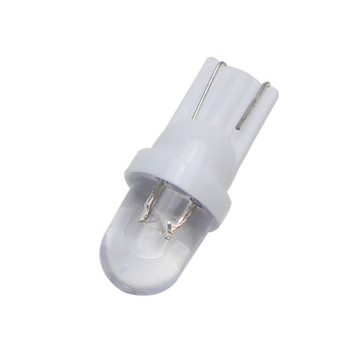(10) White 1-LED 168 175 194 2825 W5W T10 LED Bulbs For Car Interior Lights, etc