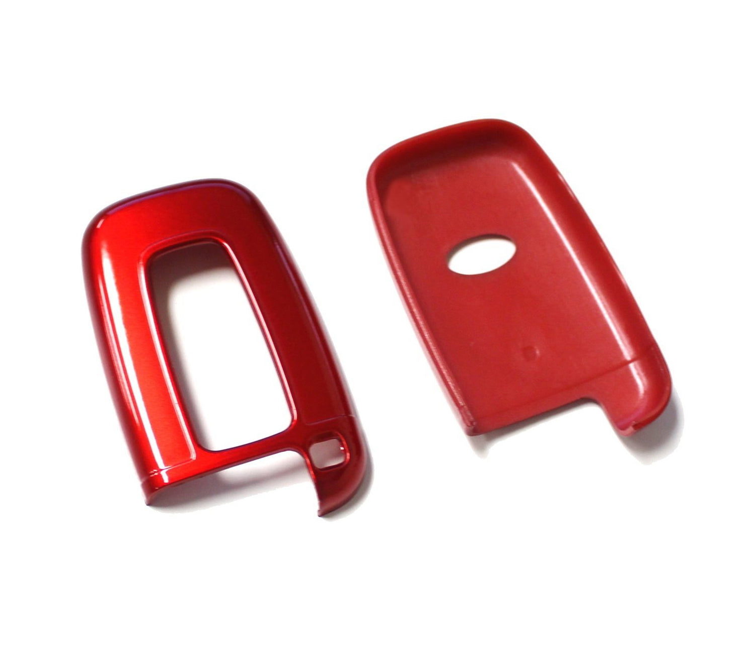 Exact Fit Glossy Red Remote Smart Key Key Shell Holder Cover For Hyund ...