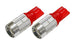 (10) Red 921 912 920 168 T10 SMD LED Bulbs For Truck 3rd Brake Lamp Cargo Lights