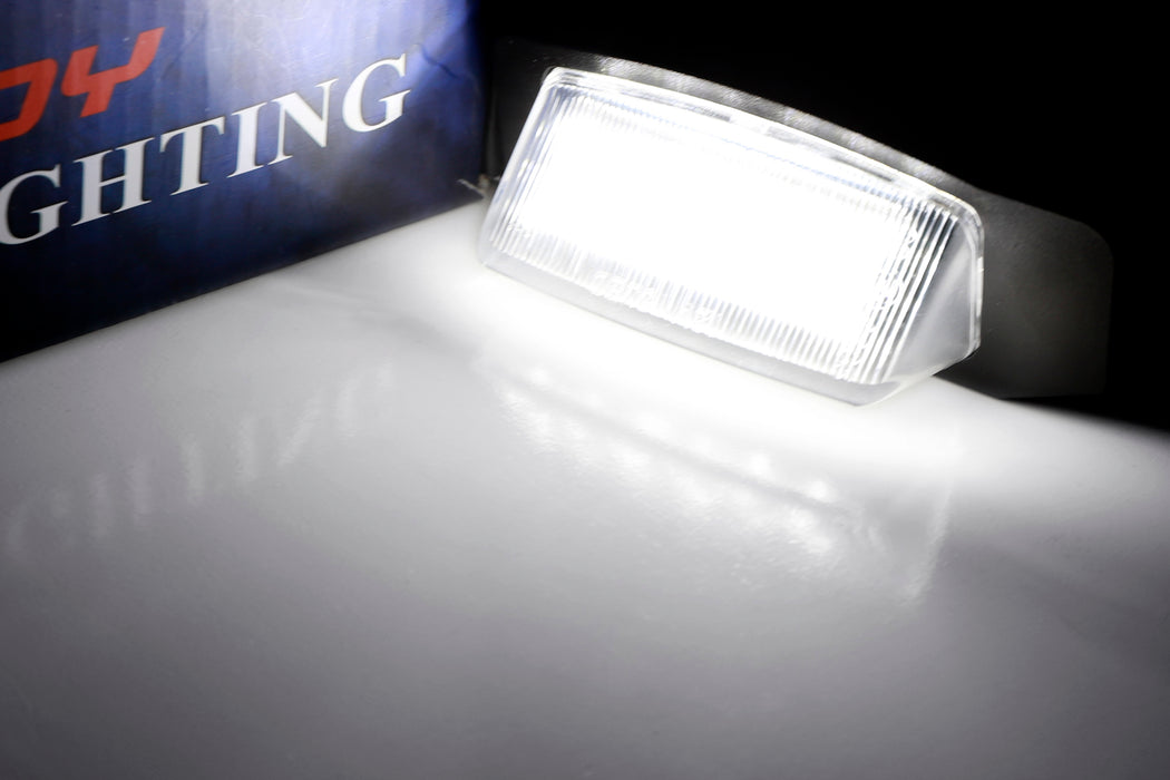 CANbus Error Free White 18-SMD Full LED License Plate Lights For BMW E X5 X3 CANbus Error Free White 18-SMD Full LED License Plate Lights For BMW E X5 X3