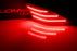 OE-Red Lens Red LED Rear Bumper Reflector Lights For Lexus 14-20 IS250 IS350 ISF