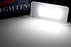White 3W Full 18-SMD LED License Plate Light Kit For 2019-up Toyota Corolla E210