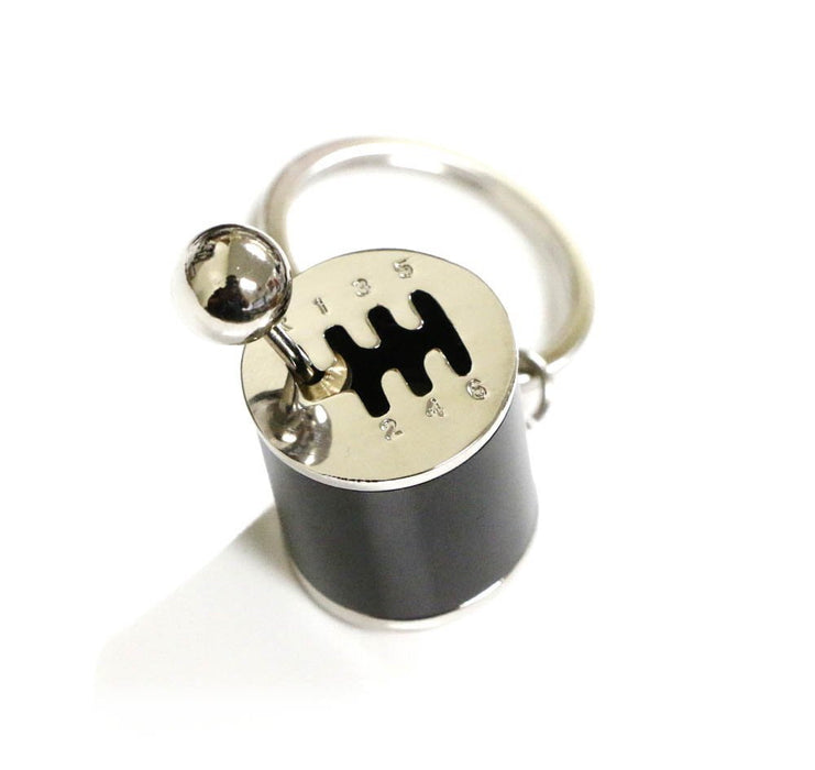 Shifter Keychain (1) Chrome Finish Gear Box Shifter Key Chain Fob Ring Keychain For Car ...