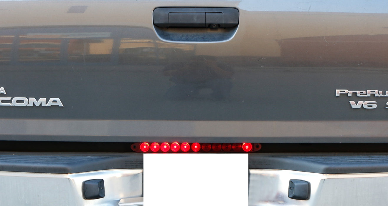 Multi-Function Truck Tailgate Red LED Running Light Bar (Tail Brake Turn Signal)