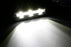 White 3-CREE LED Daytime Running Lights For Behind Grille or Lower Bumper Insert