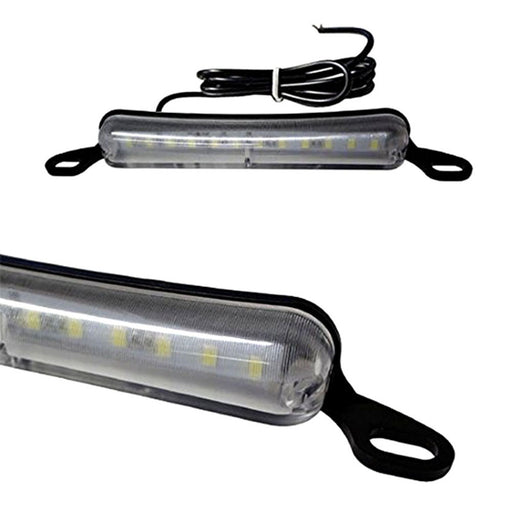 2pcs White 12-SMD Bolt-On LED License Plate Light Lamp For Car (Universal Fit)