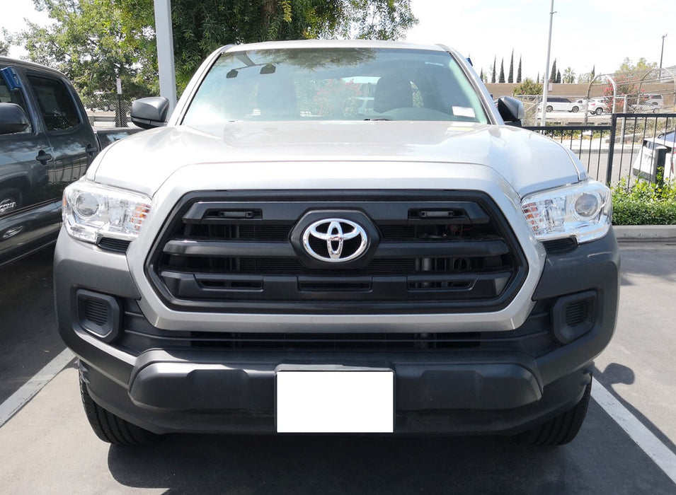 2pc Smoked Lens Amber LED Center Grille Running Lights For 12-up Toyota Tacoma