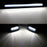 Smoked Lens White LED Cab Roof Light Kit For 2007-up Chevy GMC 2500 3500 Truck