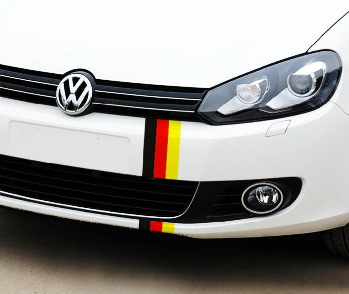 (1) 10" Euro Color Stripe Decal Sticker For Car Exterior or Interior Decoration