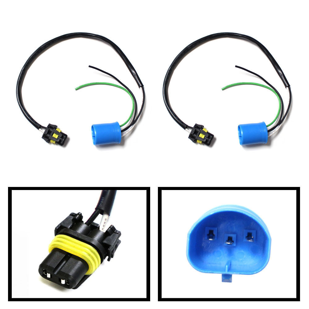 9006To9007 Conversion Wires Adapters For Headlight Retrofit or HID K