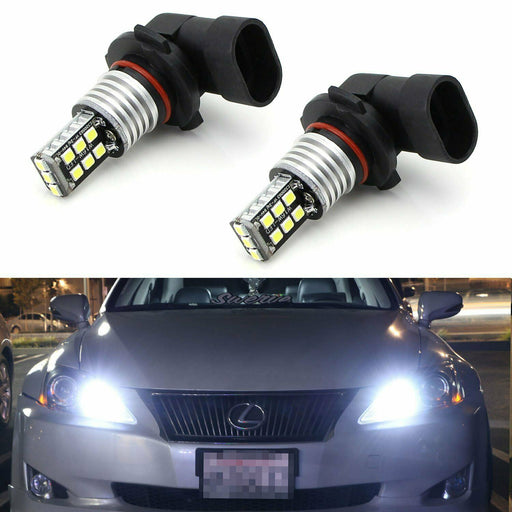 15-SMD 9005 LED High Beam Daytime Running Light Kit For Lexus IS GS ES LS RX LX