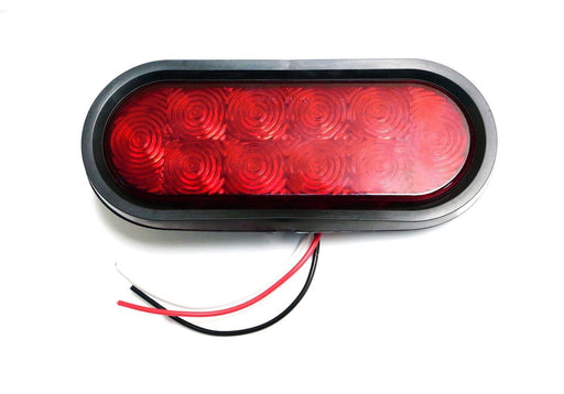JDM Style Red Lens 10-LED Rear Fog Light Kit For Acura Honda Nissan Mazda Subaru