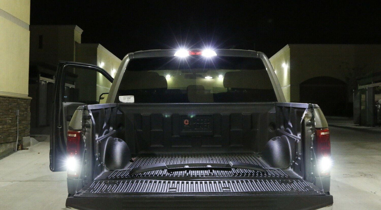 LED License Plate, Backup & High Mount Lights Combo Kit For 2018-up Ford F-150