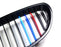 ///M-Sport 3-Color Grille Insert Trims For BMW E60 5 Series Center Kidney Grill