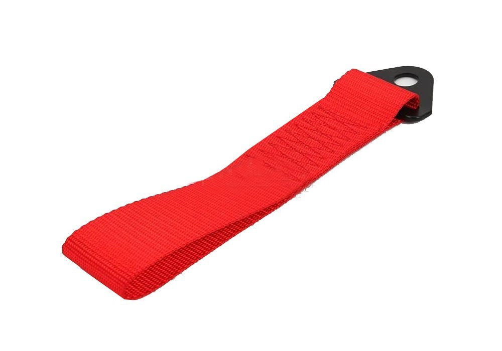 Sports Red High Strength Racing Tow Strap Set for Front Rear