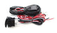 2-Output Relay Wiring Harness w/ LED Work Lights LED Light Switch For Fog Lamp