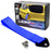 Sports Blue High Strength Racing Tow Strap Set For Front Rear Bumper Towing Hook
