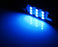 Ultra Blue 9-SMD 1.50" 36mm 6411 6418 LED Bulbs For Car Interior Map Dome Lights