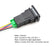 Factory Style 4-Pole 12V Push Button Switch with LED Background Indicator Lights