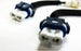 9006 HB4 Ceramic Wire Wiring Harness Sockets Adapters For Headlights Fog Lamps