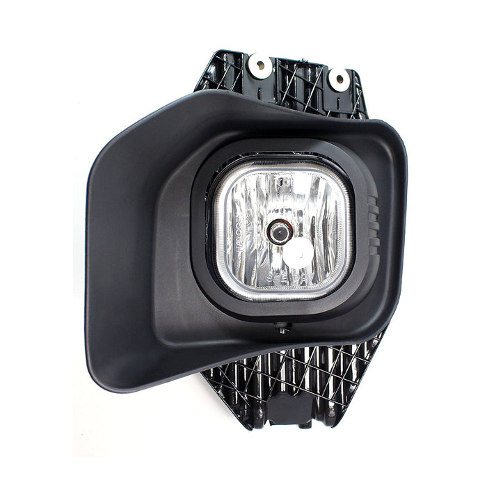 2168296 Complete Clear Lens Fog Lights w/ Bezel Covers, Wiring For 11-16 Ford ...