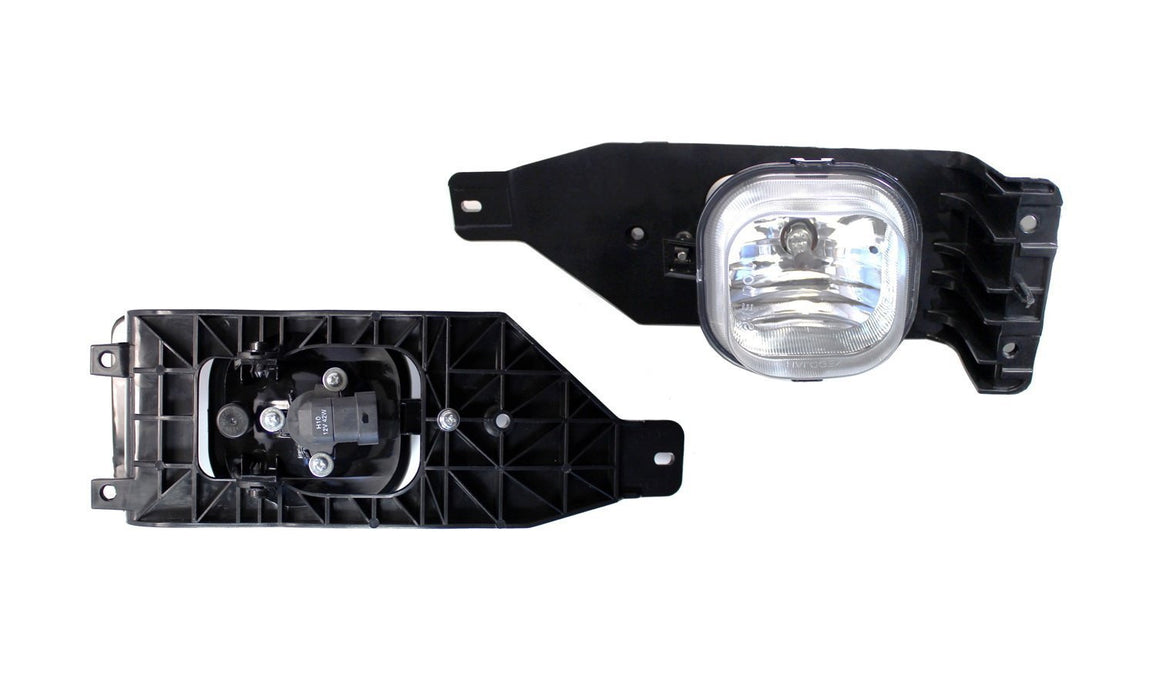 Complete Clear Lens Fog Lamp Kit w/ H10 Light Bulb For 05-07 Ford F250 F350 F450