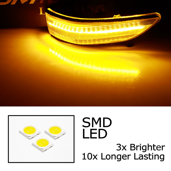Smoke Lens Sequential LED Side Mirror Lights For Subaru Impreza Forest —  iJDMTOY.com
