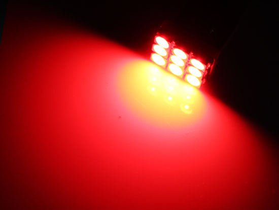 Red Led Bulb Ramp On Brilliant Red 168 194 2825 T10 SMD Wedge LED Bulbs For Car Step Side D ...