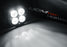 Clear Lens 24W LED Wide Angle SAE Fog Light Kit For Toyota Tacoma Tundra 4Runner