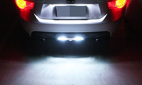 Front & Back Shine 30W High Power 168 194 2825 912 921 T10 LED Bulbs For Parking Lights or Backup Reverse Lights, powered by 6 pieces 5W CREE High Power LED Lights-iJDMTOY