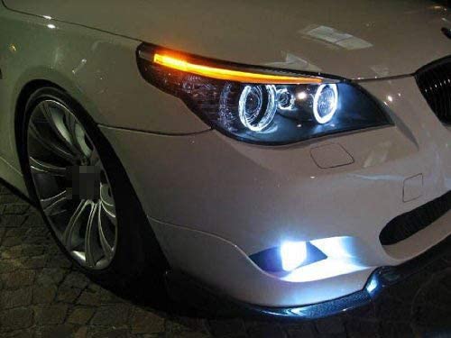  GFJMC 2 Blue Angel Eyes Car Bulb for BMW E39 E53 E83 E60 E61  E64 E65 E66(12V 6W) Error Free : Automotive