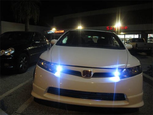 High Power LED Eagle Eye Bulbs For Parking Light, Fog Lights, Xenon White-iJDMTOY