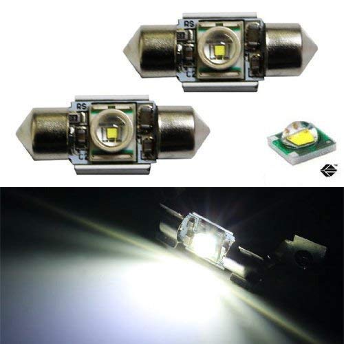 Extremely Bright 5W CREE Q5 XP-E High Power 1.25" 31mm or 1.72" 41mm Festoon LED Bulbs-iJDMTOY