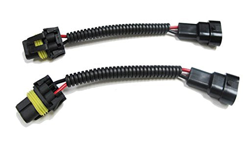 H11b Headlight Bulb O-NEX 2x H1 OEM Pigtail Wiring Harness Plug Female - Foto 9